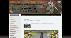 Desktop Screenshot of 11ldkpanc.wp.mil.pl