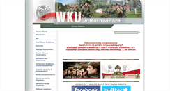 Desktop Screenshot of katowice.wku.wp.mil.pl