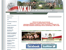 Tablet Screenshot of katowice.wku.wp.mil.pl