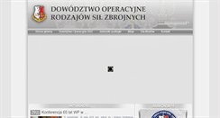 Desktop Screenshot of do.wp.mil.pl