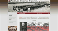 Desktop Screenshot of caw.wp.mil.pl