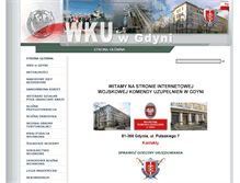 Tablet Screenshot of gdynia.wku.wp.mil.pl