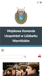 Mobile Screenshot of lidzbarkwarminski.wku.wp.mil.pl
