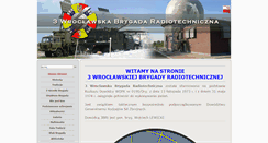Desktop Screenshot of 3brt.wp.mil.pl
