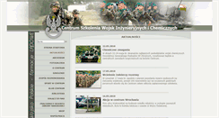 Desktop Screenshot of cswiich.wp.mil.pl