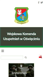 Mobile Screenshot of oswiecim.wku.wp.mil.pl
