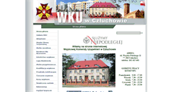 Desktop Screenshot of czluchow.wku.wp.mil.pl