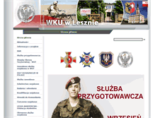 Tablet Screenshot of leszno.wku.wp.mil.pl