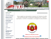 Tablet Screenshot of grudziadz.wku.wp.mil.pl