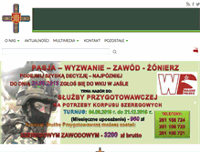Tablet Screenshot of jaslo.wku.wp.mil.pl