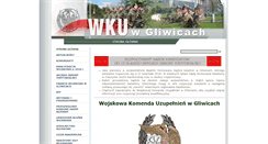 Desktop Screenshot of gliwice.wku.wp.mil.pl