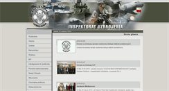 Desktop Screenshot of iu.wp.mil.pl