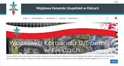 Desktop Screenshot of kielce.wku.wp.mil.pl