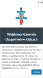 Mobile Screenshot of kielce.wku.wp.mil.pl