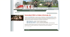 Desktop Screenshot of grojec.wku.wp.mil.pl
