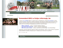 Tablet Screenshot of grojec.wku.wp.mil.pl