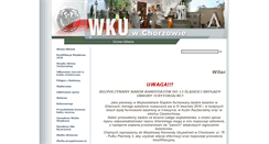 Desktop Screenshot of chorzow.wku.wp.mil.pl