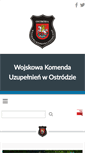 Mobile Screenshot of ostroda.wku.wp.mil.pl