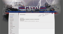 Desktop Screenshot of grom.wp.mil.pl