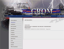 Tablet Screenshot of grom.wp.mil.pl